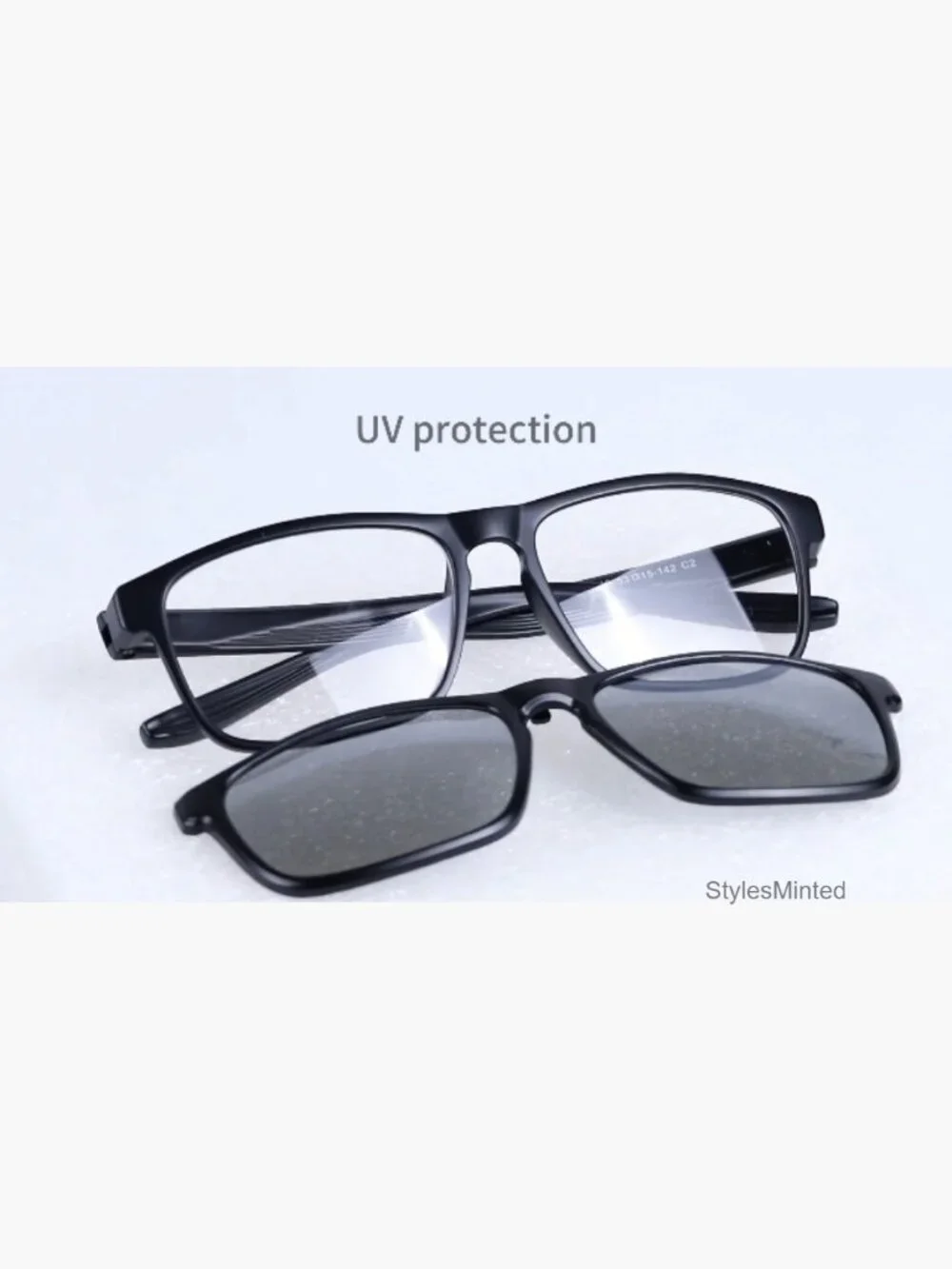 Polarized Tattoo Sunglasses with Extra Frame UV380 Lens Clarity